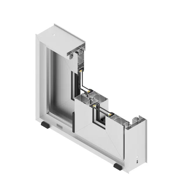 Serie 100AR - Puerta corrediza Perimetral