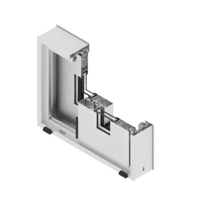 Image pour Serie 100AR - Puerta corrediza Perimetral 2H XX