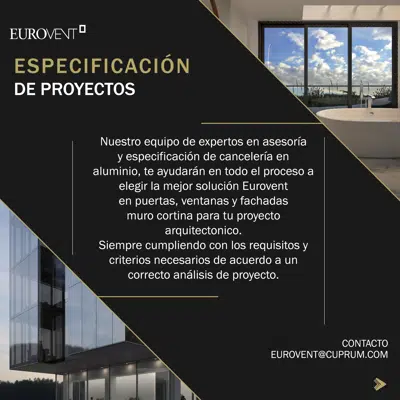 afbeelding voor Especificación de Proyectos - Cuprum Eurovent (Asesoría Técnica)