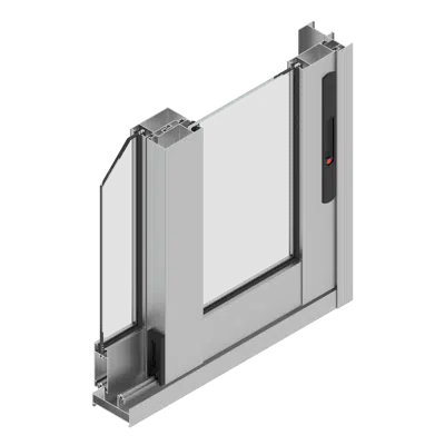 Image for CUPRUM Sliding window series 70 3 panel XOX
