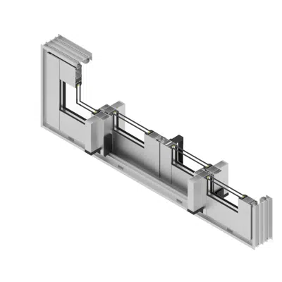 Image for Serie 100AR - Puerta corrediza Reforzada 4H OXXO