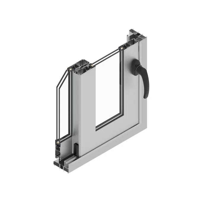 CUPRUM Sliding door series 80 Smart Frame