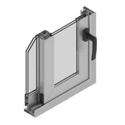 Image for CUPRUM Sliding window series 80 4 panel OXXO