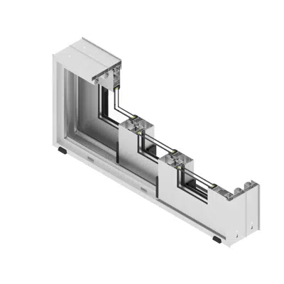 imagen para Serie 100AR - Puerta corrediza Perimetral 3H XXX