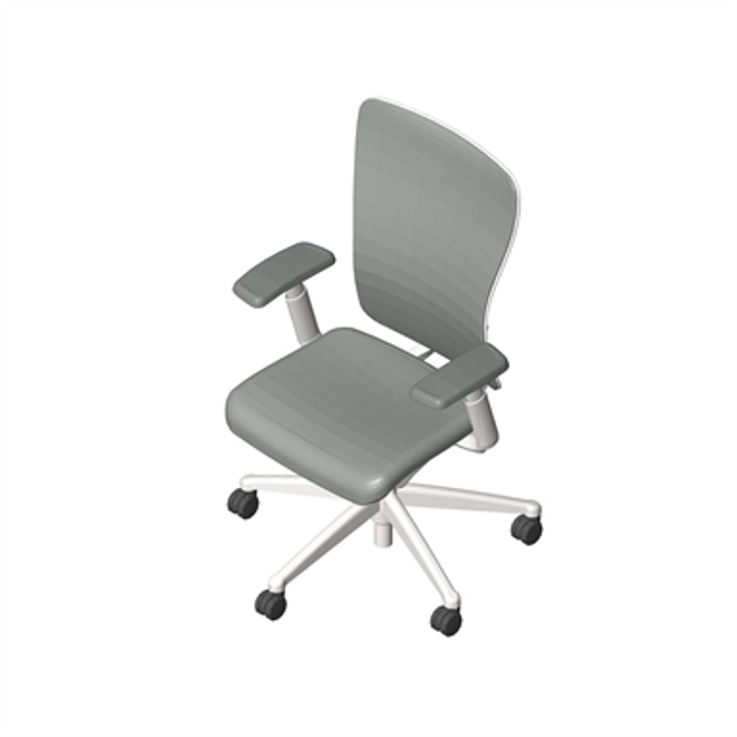 BIM objects Free download! Zody Task Chair With Height Adjustable