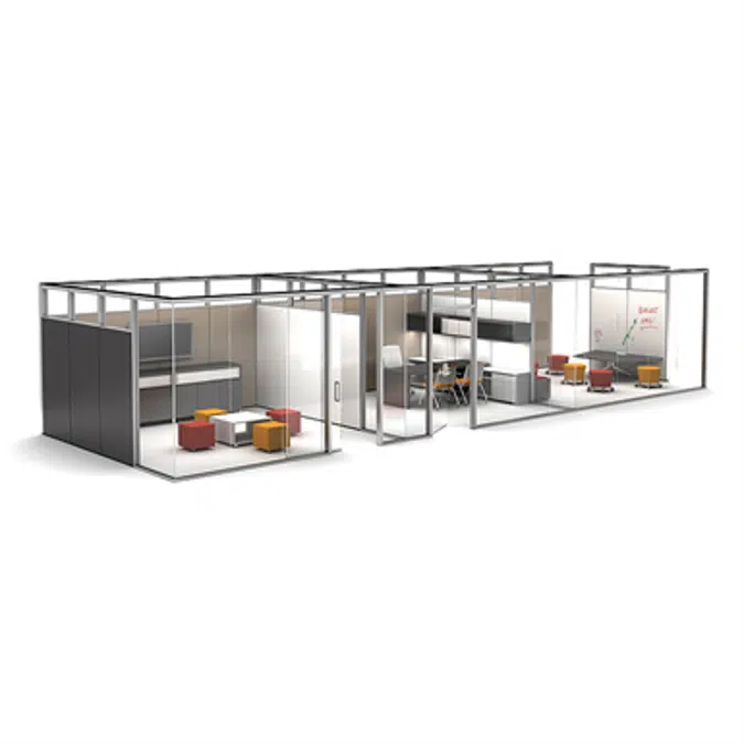 Image showcasing BIM objects - Free download! Haworth - Idea Starter 97 - Design Intent ...