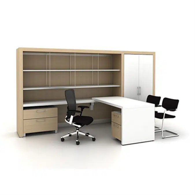 BIM objects - Free download! Haworth - Idea Starter 49 - Design Intent ...