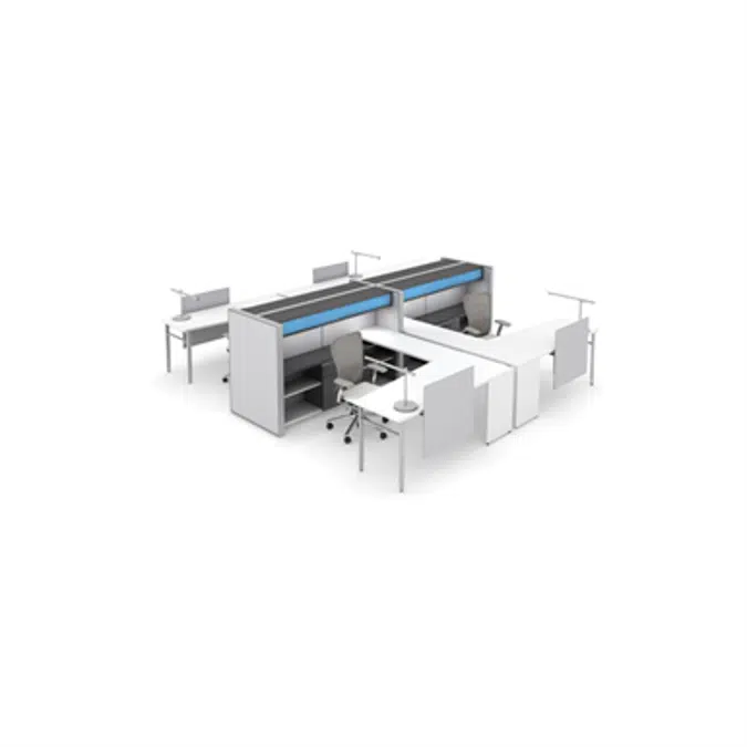 BIM objects - Free download! Haworth - Idea Starter 33 - Design Intent ... - Haworth Minimalist Niche Generator