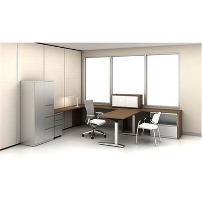 BIM objects - Free download! Haworth - Idea Starter 62 - Design Intent ...