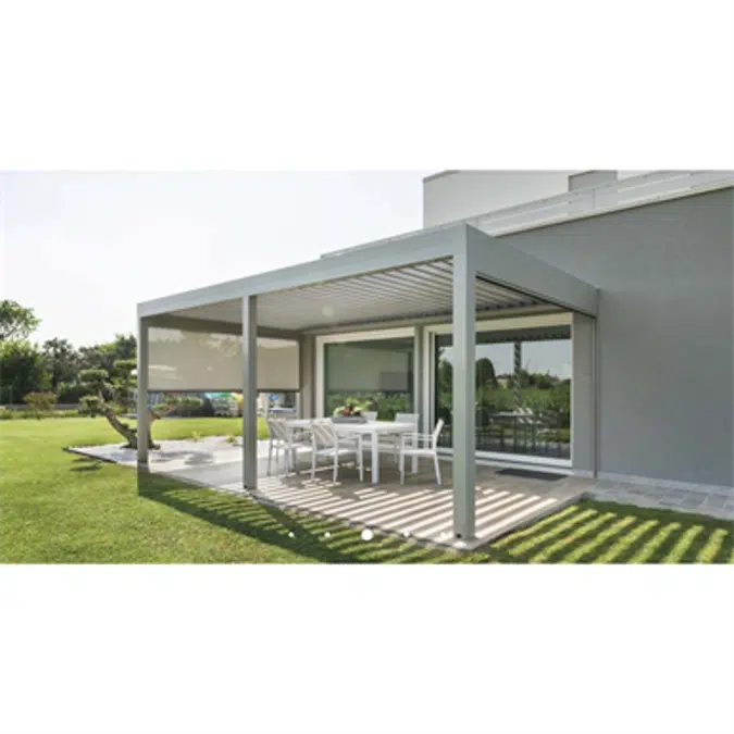 BIM - Pérgola Bioclimática DG210 (4 Módulos)