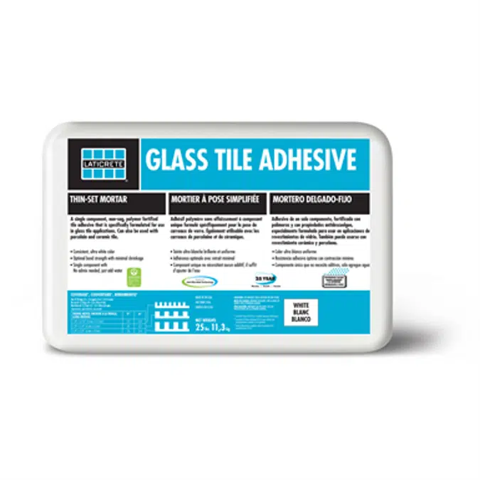 BIM objects Free download! Glass Tile Adhesive BIMobject