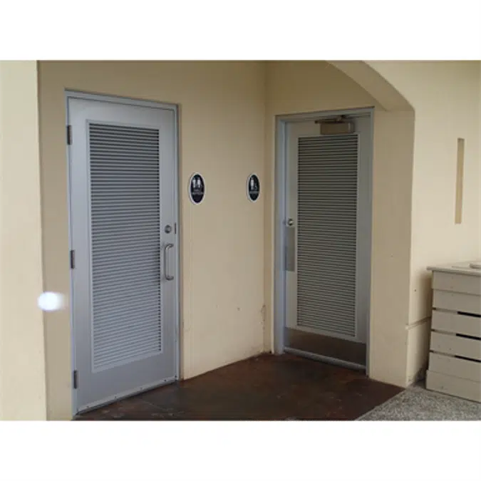 Series 100BE - Aluminum Flush Doors