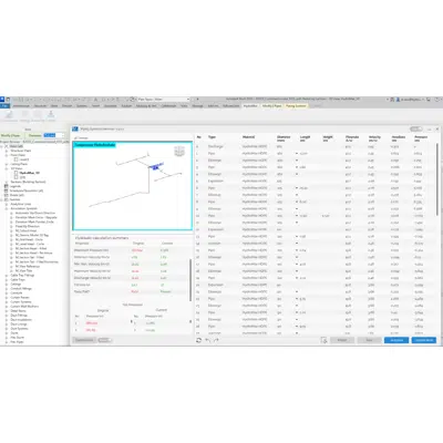 Image pour Revit HydroTechnic API Calculation Program