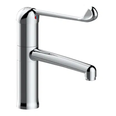 Imagem para 75128 - SANIFIRST - ROBINETTERIE SANTÉ - Hospital mixer, fixed or adjustable spout, removable - Modul'Mix}