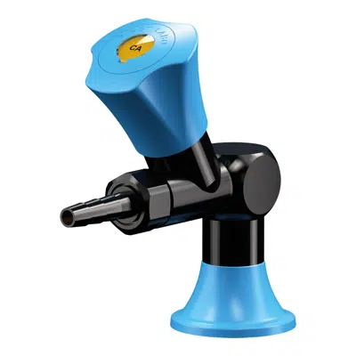 Image for Black deck-mounted with one tap, removable spout, compressed air