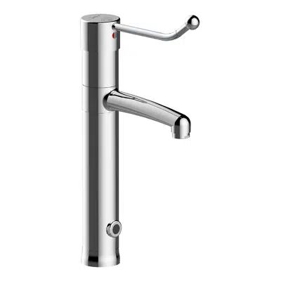 billede til 75873 - SANIFIRST - HEALTHCARE TAPS - Electronic mixer, battery powered, fixed or adjustable removable nozzle, - Modul'Mix