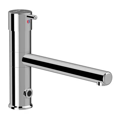 Imagem para 75149 - SANIFIRST - HEALTHCARE TAPS - Electronic mixer, mains powered, fixed or adjustable removable nozzle, - Modul'Mix}
