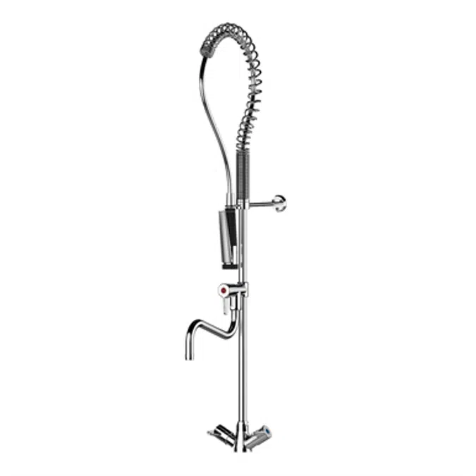 70820 - PRESTO CHEF  Column – deck-mounted mixer – rinsing head