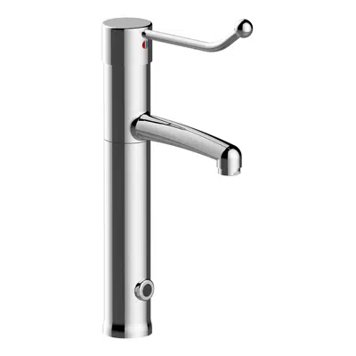 Imagem para 75870 - SANIFIRST - HEALTHCARE TAPS - Electronic mixer, mains powered, fixed or adjustable removable nozzle, - Modul'Mix}