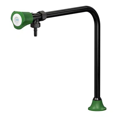 Image pour  Black candelstick with fixed spout, 250 mm projection, demineralized water