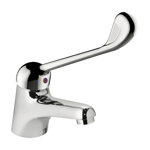 75615 presto sanifirst hospital basin mixer with fixed spout without pop-up waste