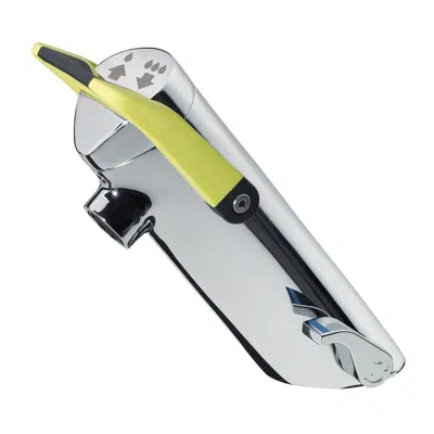 Image for 68093 - NEO DUO S deck-mounted mixer tap 3l/min 7/11sec with green lever