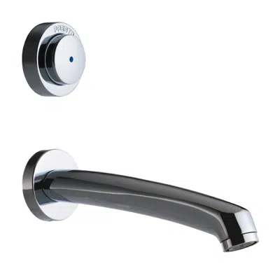 Image for 35963 - P3500 Timed wall mixer, swivel spout, chrome knob