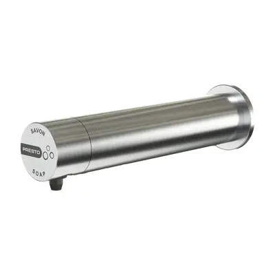 billede til 60380IB - SANITARY ACCESSORIES - PRESTO LINEA® Sensor Wall-Mounted Liquid or Foam Soap Dispenser BRUSHED STAINLESS STEEL Finish