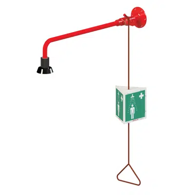 Image pour Douche alimentation apparente 1/2 avec 1 tete