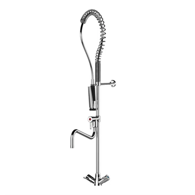 70824 - PRESTO CHEF  Column – deck-mounted mixer – rinsing head

