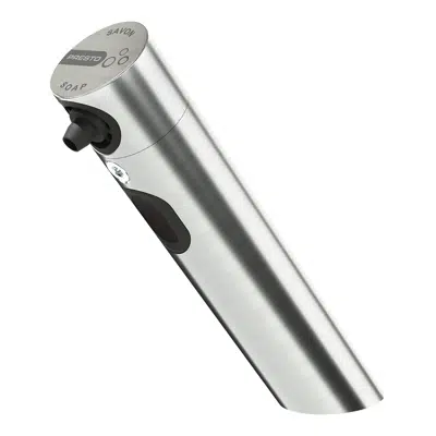 billede til 60382IB - SANITARY ACCESSORIES - PRESTO LINEA® Sensor Deck-Mounted liquid and foam soap Dispenser BRUSHED STAINLESS STEEL Finish