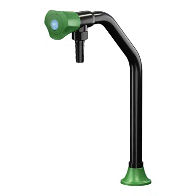 Image pour  Black single tap candlestick, 140mm projection, removable nozzle, drinking water