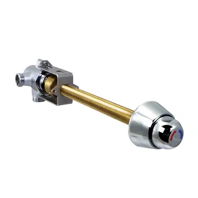 Image for 35022 - P3500 N Wall-mounted timed basin mixer, 220mm cross-partition