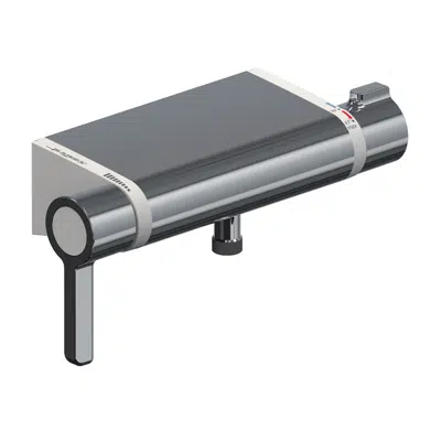 billede til 75948 - SANIFIRST - HEALTHCARE TAPS - MASTERMIX thermostatic shower mixer - Wall-mounted, downward outlet