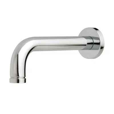Image for 30311 - Short tube wall-mounted spout ø26 mm, 120 mm, for partition 1-50 mm, M1/2
