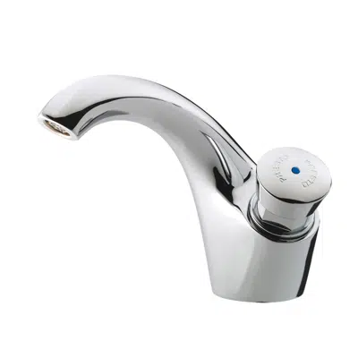 изображение для 24012 - P600s Deck-mounted single timed washbasin tap 15s, cold, G1/2