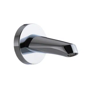 Image for 30901 - Wall-mounted short straight spout for partition, 1–200 mm, M1/2