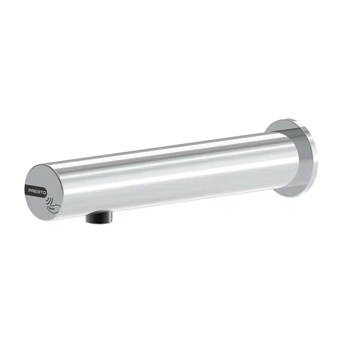 57114 PRESTO Linea - Wall-mounted single sensor tap