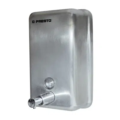 Image for 70632 - Soap dispenser stainless steel brushed - Wall mounted