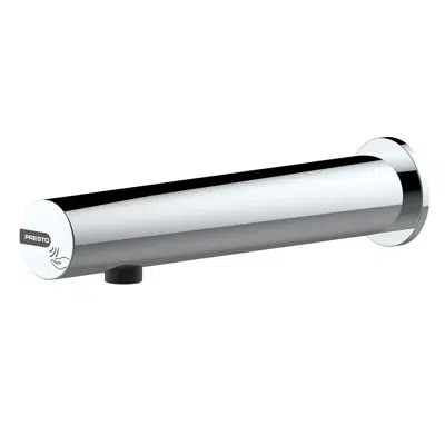 Image for 57142 - LINEA wall-mounted single tap through wall, 1.9l/min, 6V battery, LeadFree