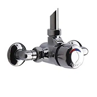 Image for 35814 PRESTO Alpa Mixing Valve Chrome Plated Knob with adjustable connectors