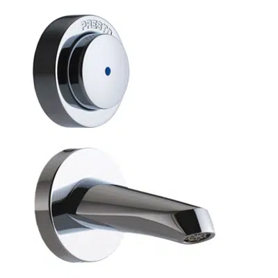 Image for 31660 - SINGLE DECK-MOUNTED TAP - Cross-partition kit PRESTO 512 S with short spout