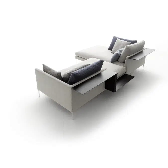 BIM objects - Free download! Pilotis Sofa