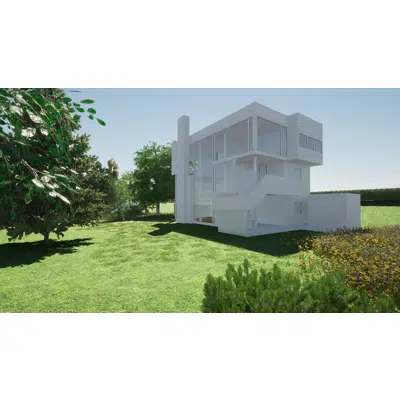 Imagem para Richard Meier Smith House }