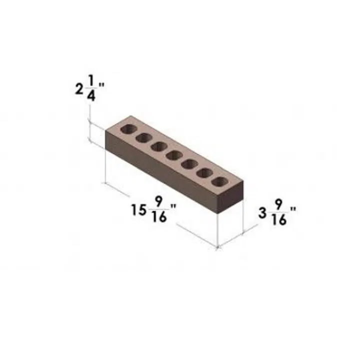 2-1/4" Emperor™ Brick