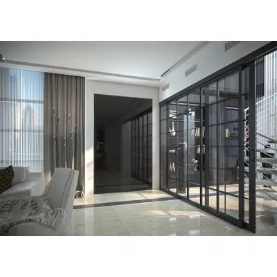 画像 DI.BIG The pivot security door that combines design and safety in case of wide openings.