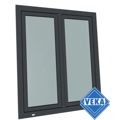 Immagine per Two part moveable mullion window - VEKA Softline 82 AD