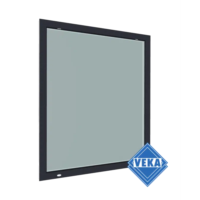 Fixed in frame window - VEKA Softline 70 AD