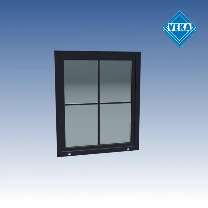 Tilt & Turn Window with sash bars - SOFTLINE 82 MD