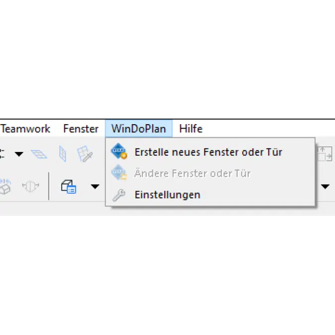 ArchiCAD Plugin - WinDoPlan - VEKA configurateur de fenêtres 